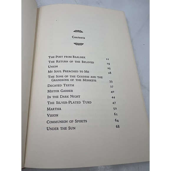 Vintage Thoughts and Meditations Kahlil Gibran Hardcover 1969 Anthony R Ferris B - Picture 8 of 15